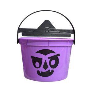 2023 McDonalds Halloween Boo Bucket Purple Vampire Pail Canada Edition - Used